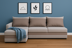 Kampinė sofa-lova Berit