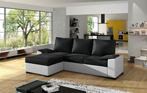 Kampinė sofa-lova E-LUSSO